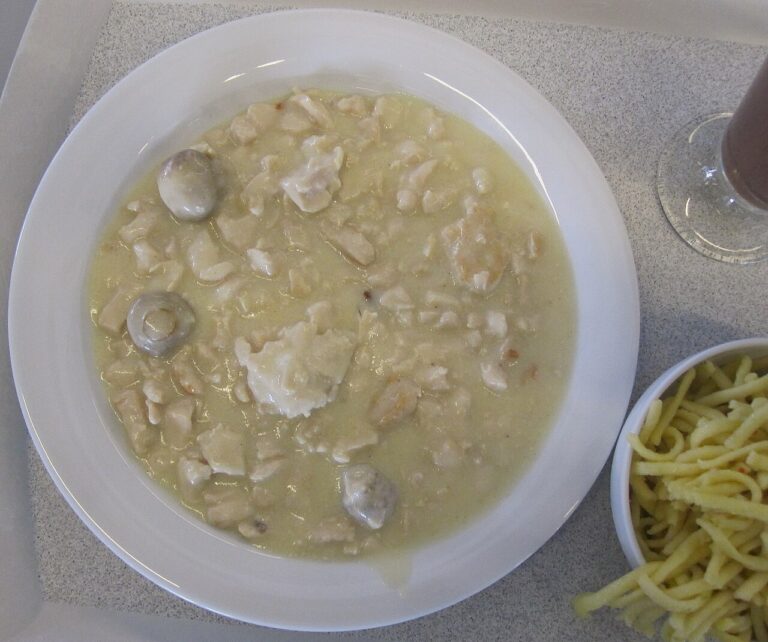 Alsatian Chicken Fricassée