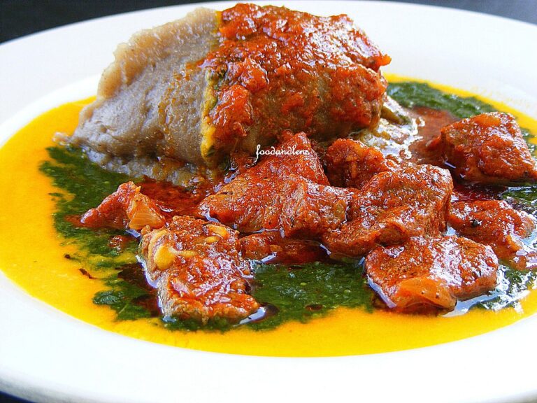Amala (Yoruba Yam Swallow)
