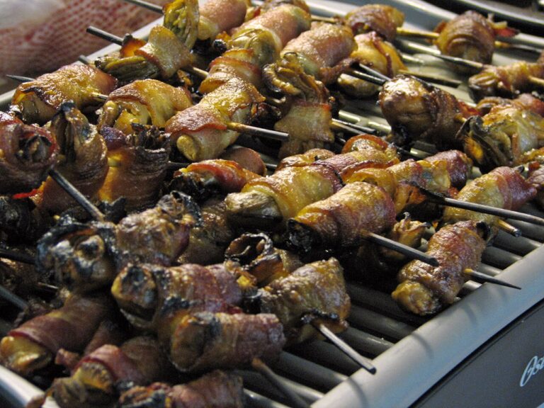 Angels on Horseback (Bacon-wrapped Oysters)