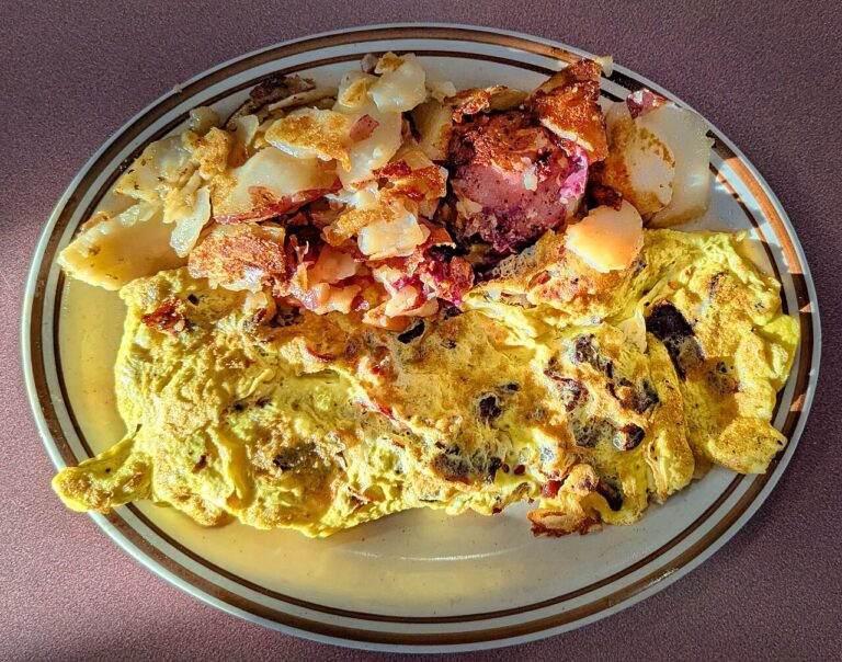 Bacon Cheese Omelet