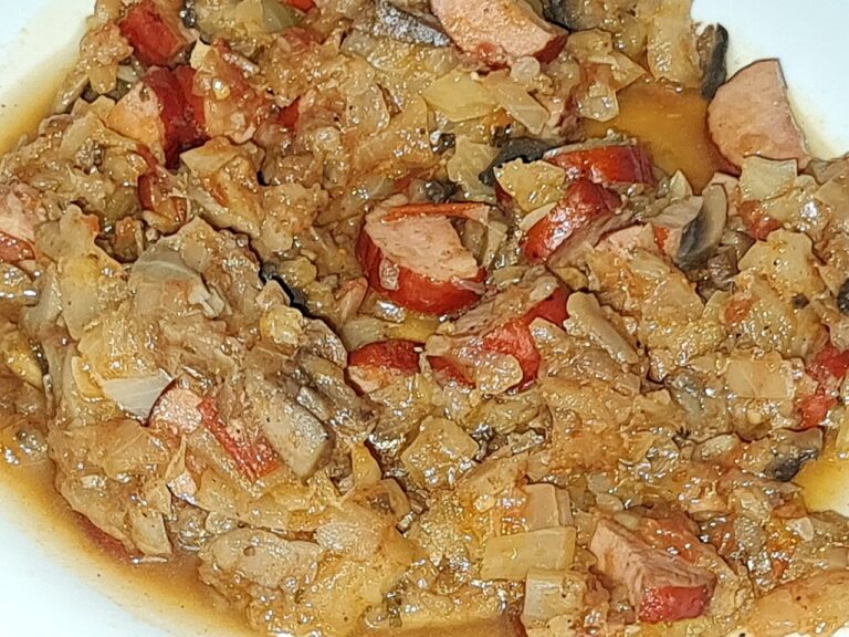 Bigos (Polish Cabbage Meat Stew)