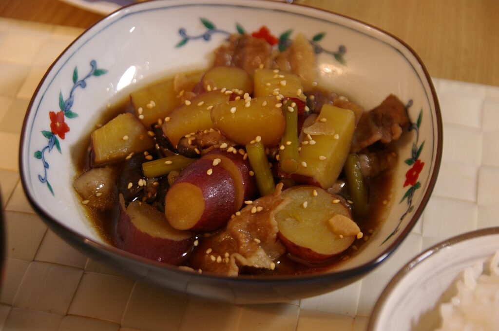 Boiled Sweet Potato