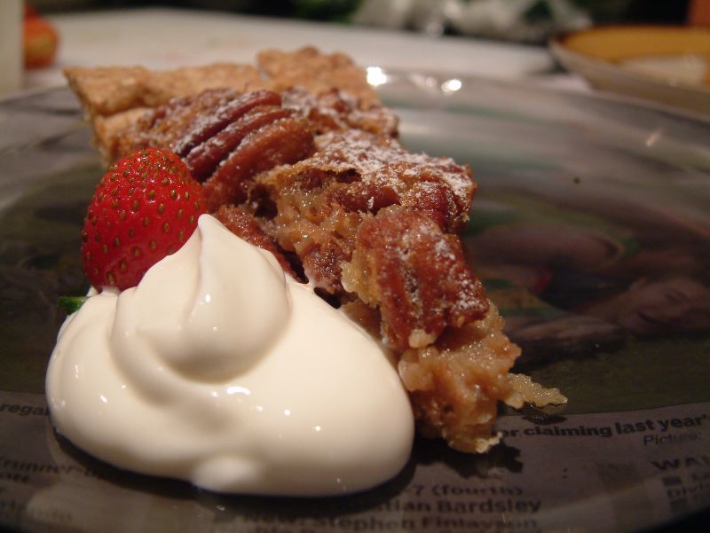 Chocolate Bourbon Pecan Pie