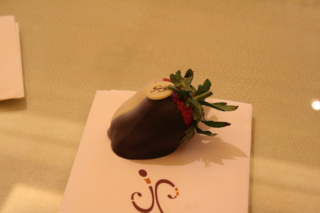 Chocolate and Nut Covered Strawberries