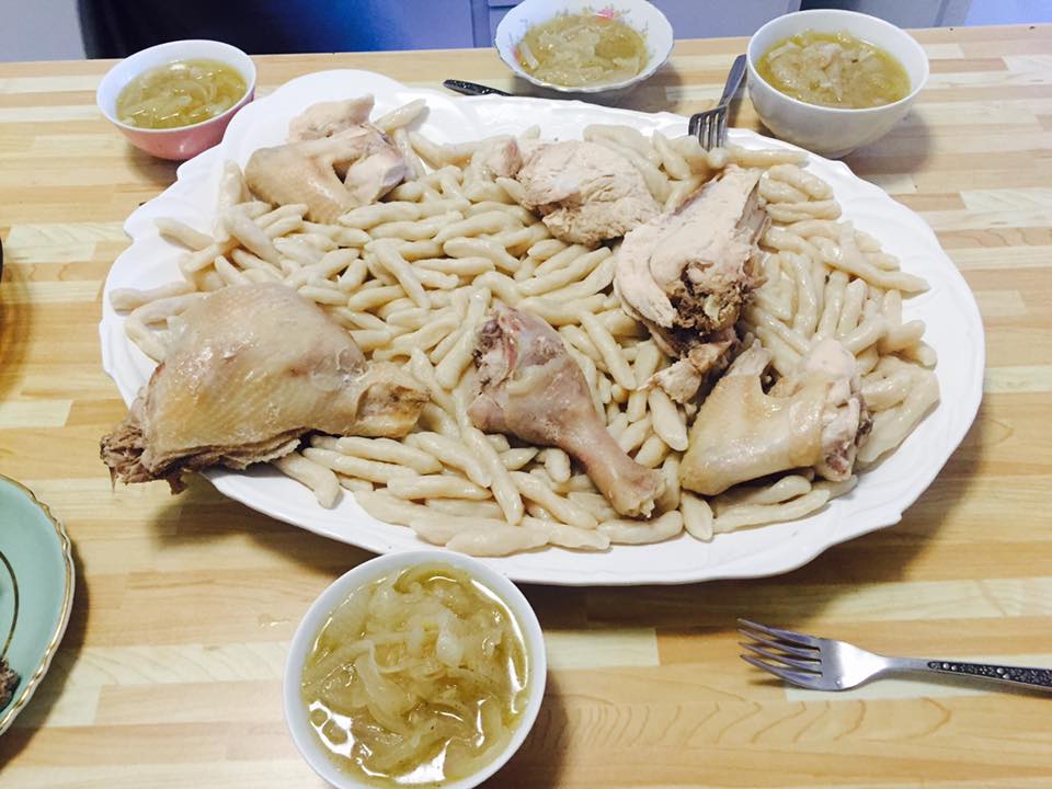 Cirdingis (Chechen Meat and Dumplings)