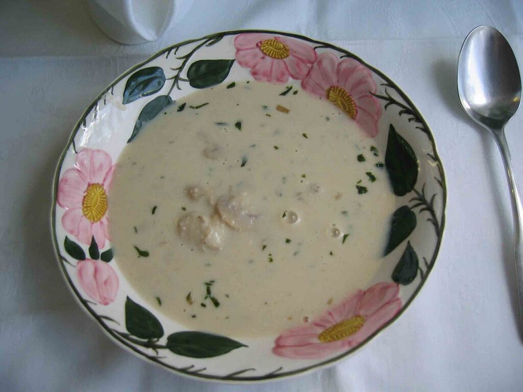 Cream of Duck and Mushroom Soup
