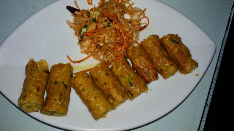 Deep Fried Wheat and Chickpea Flour Dough Balls (Muthiya)