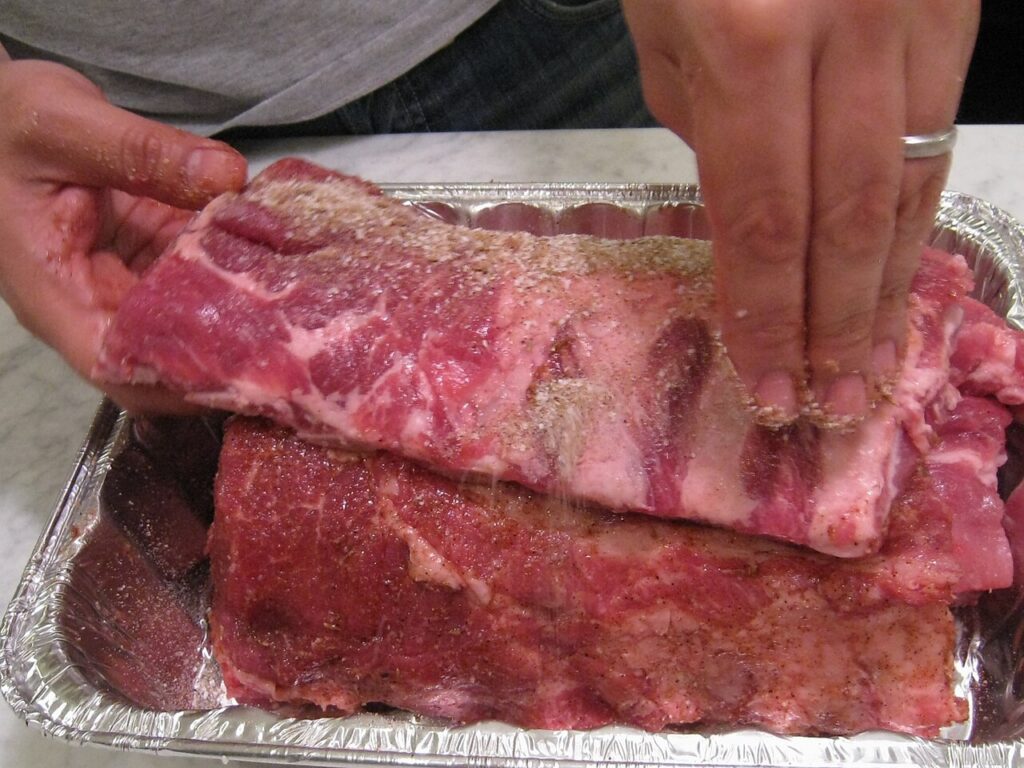 Dry Rub Barbecue Ribs