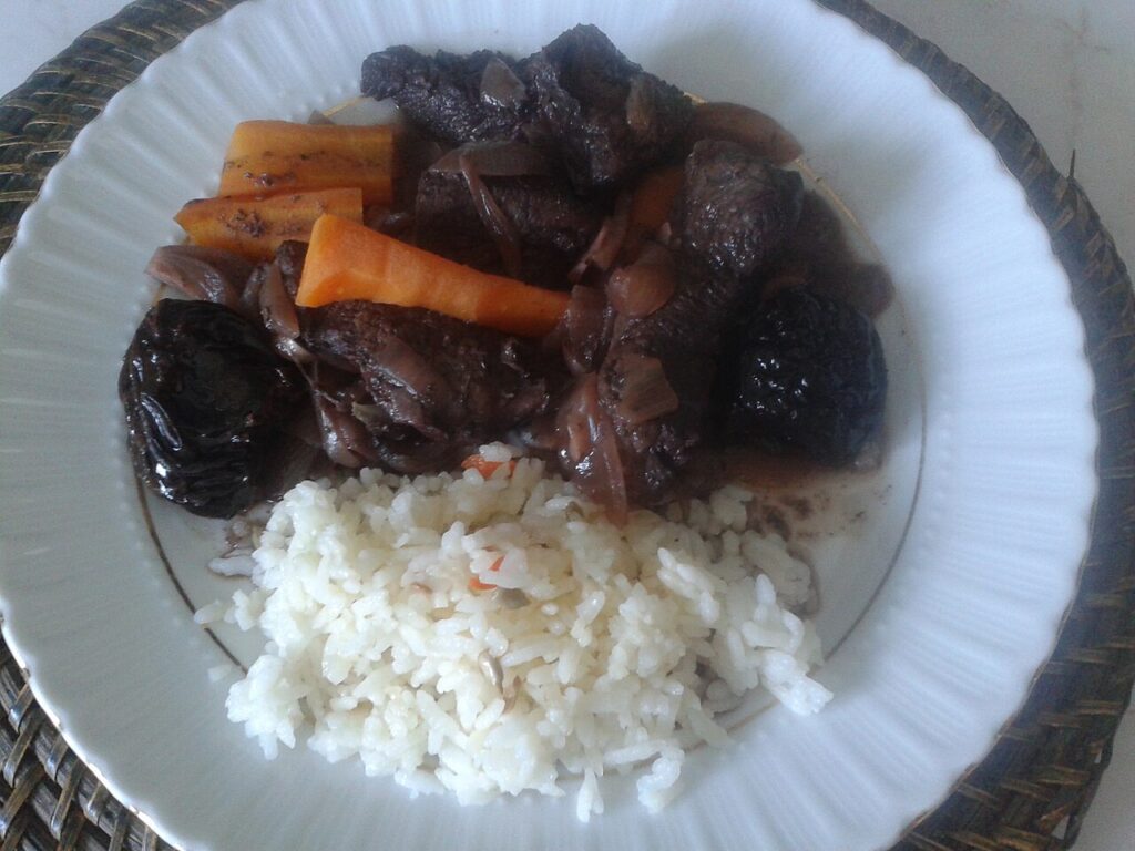 East African Beef Pilaf