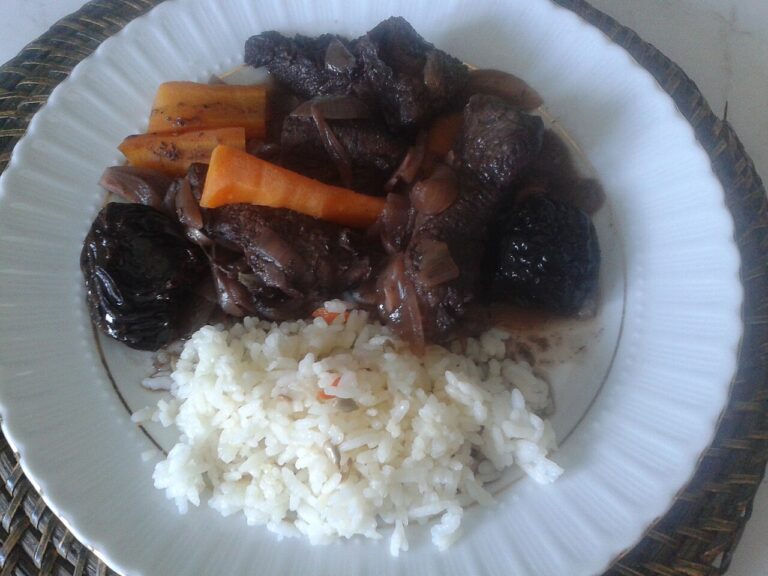 East African Beef Pilaf