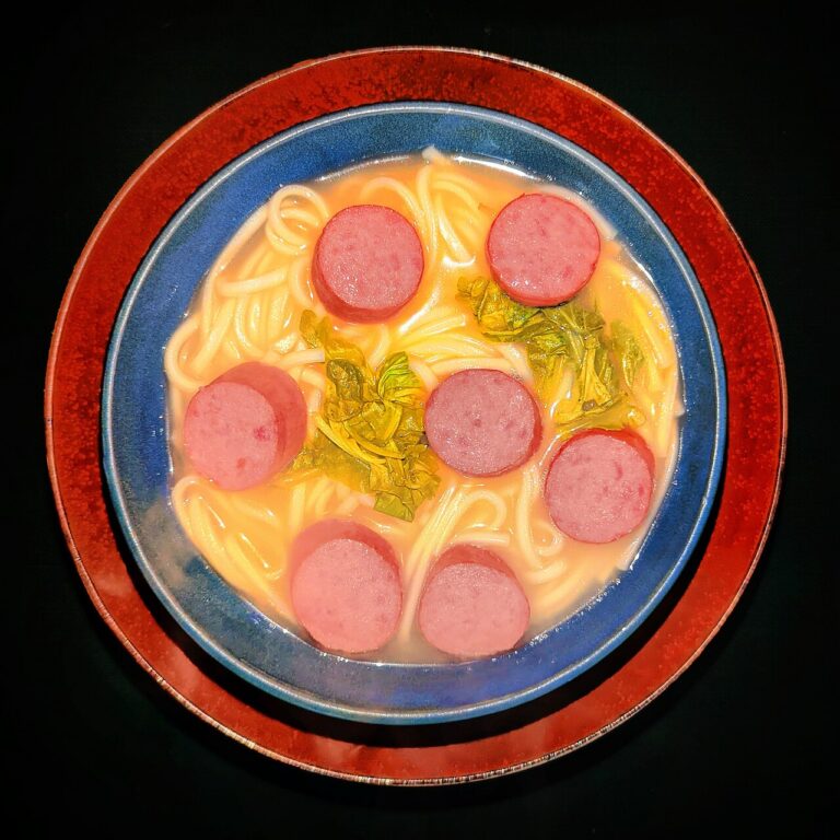 Egg with Cabbage and Turkish Sausage