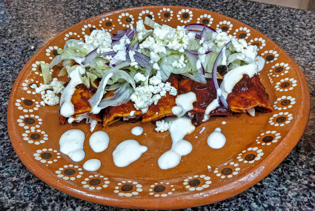 Enchiladas Rojas