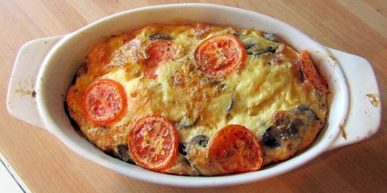 Fall Chanterelle Mushroom Frittata