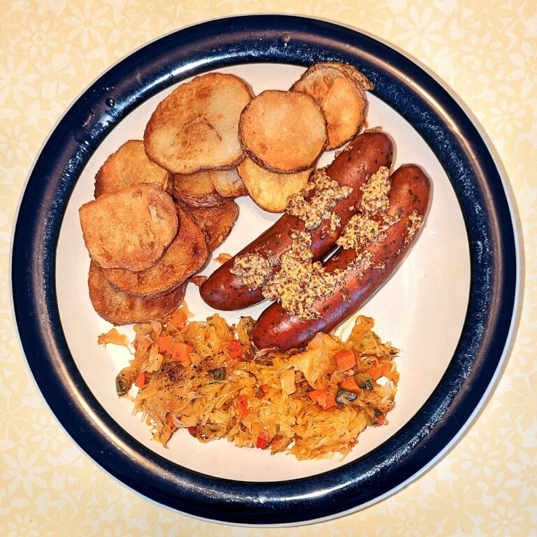 Fried Chicken and Fried Potatoes
