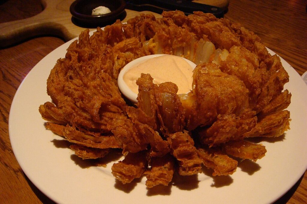 Fried Onion Blooms