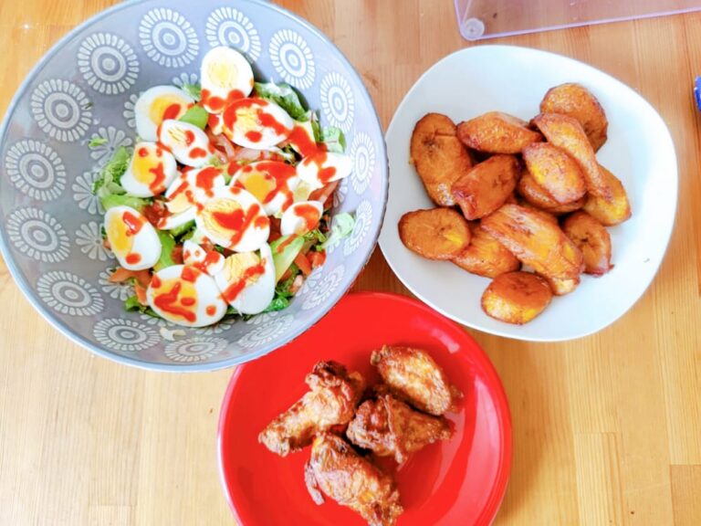 Fried Plantain and Egg
