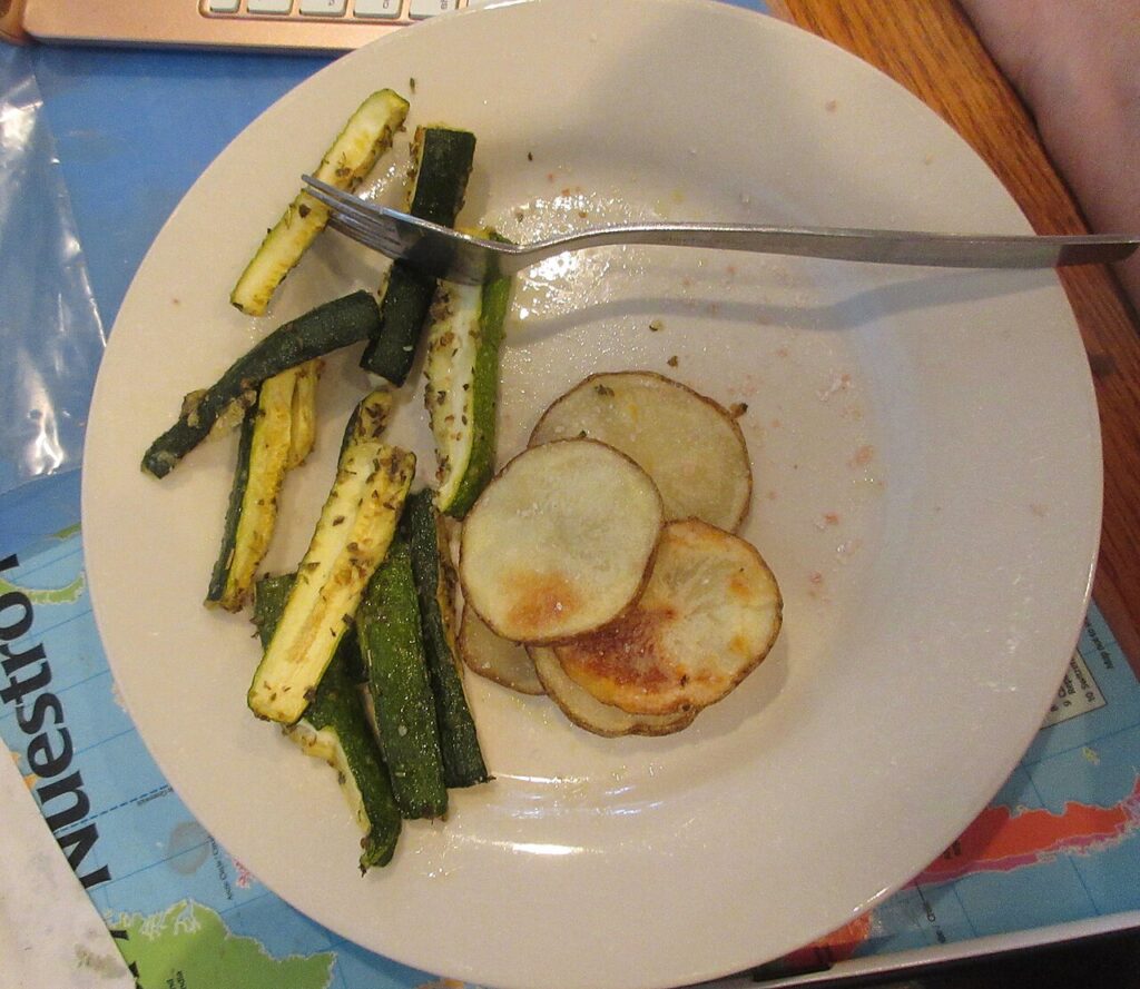 Fried Potato Slices