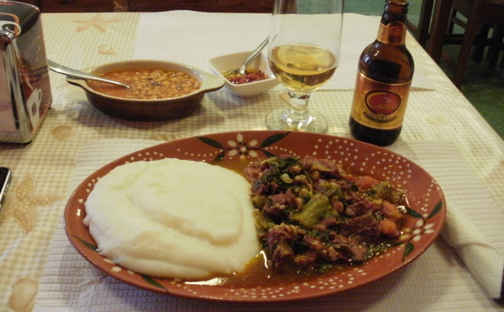 Funje (Cassava Flour Pudding)