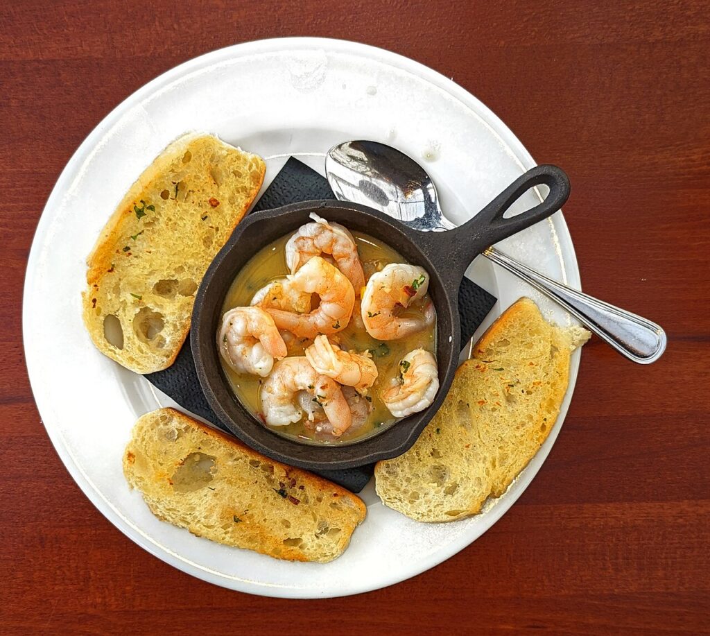 Garlic Shrimp with Lemon Butter Sauce