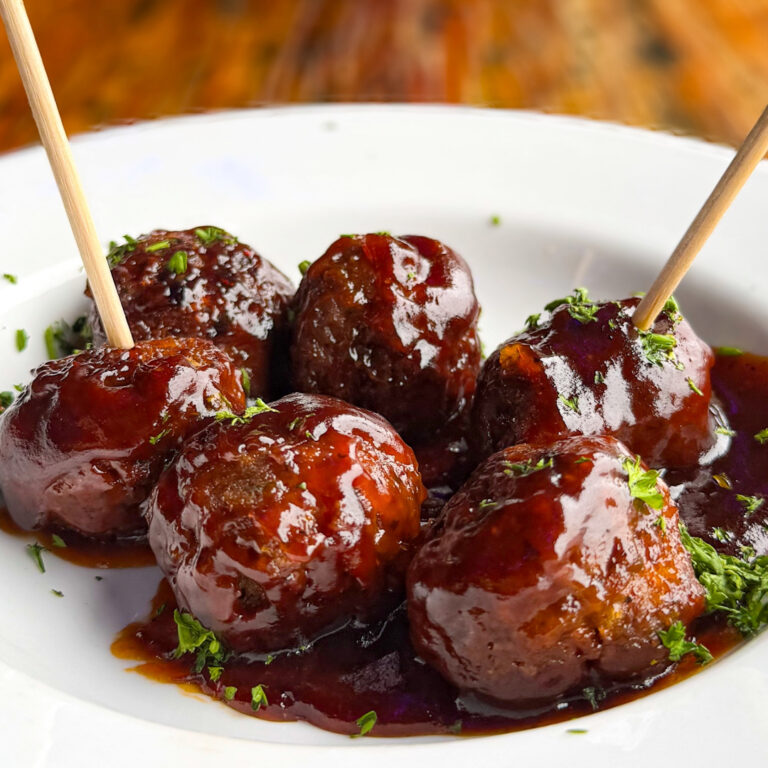Ginger-Glazed Grilled Peaches