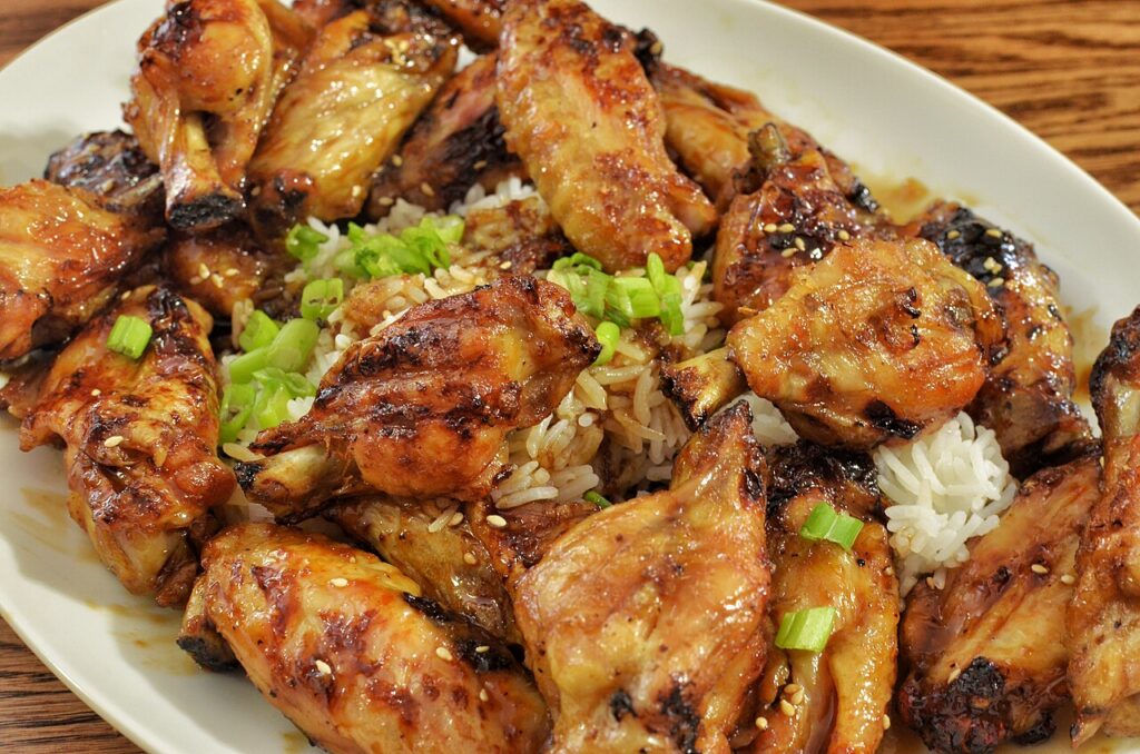 Hickory Maple Glazed Wings