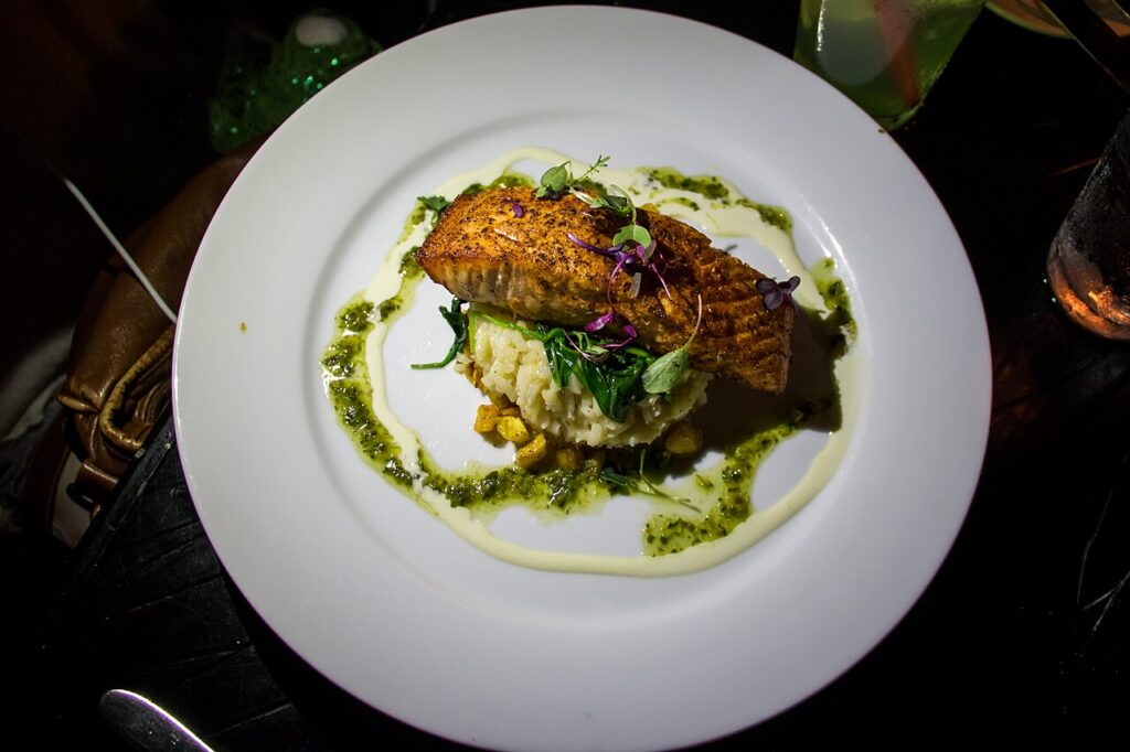 Jalapeno Glazed Seared Salmon
