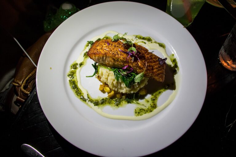 Jalapeno Glazed Seared Salmon