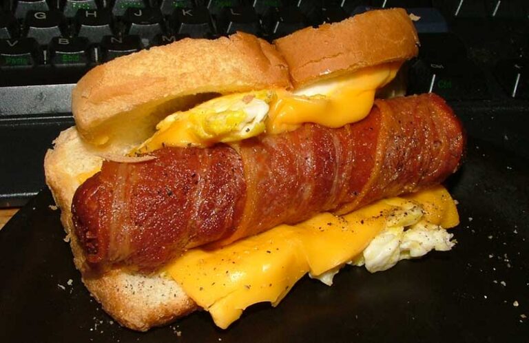 Jersey Breakfast Dog
