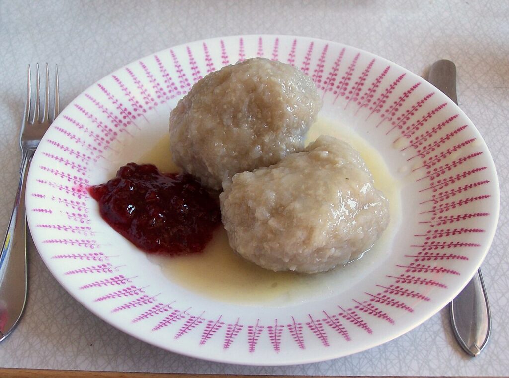 Kroppkakor (Swedish Potato and Pork Dumplings)