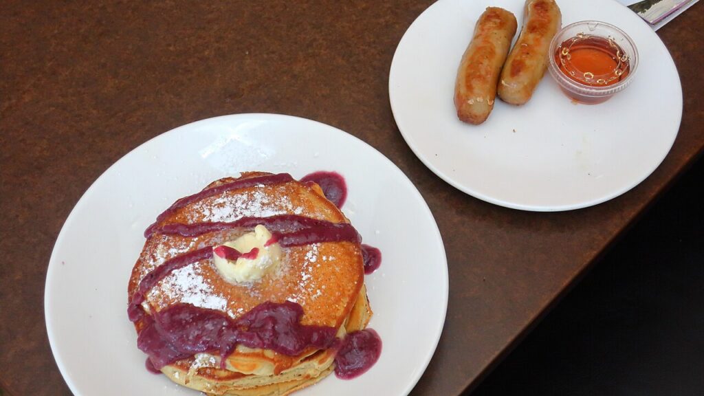 Lemon Blueberry Pancakes