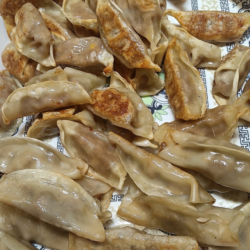 Meat and Shrimp Potstickers