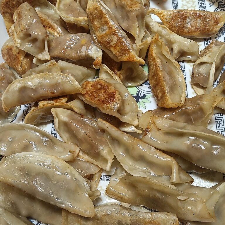 Meat and Shrimp Potstickers