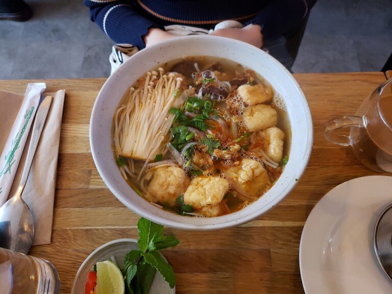 Mushroom Tofu Soup