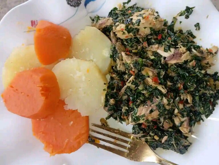 Nigerian Boiled Fish