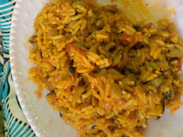 Nigerian Rice and Beans Jollof