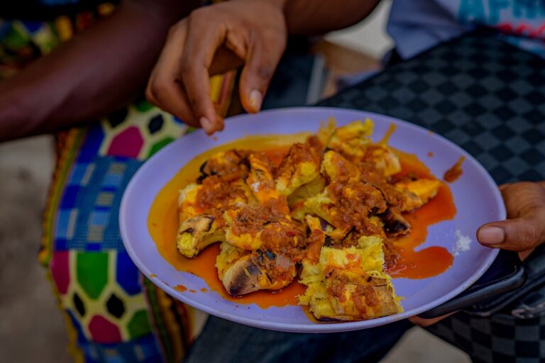 Nigerian Roasted Plantain