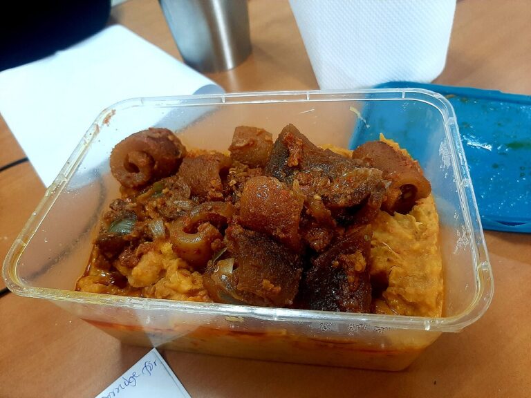 Nigerian Yam and Potato Porridge
