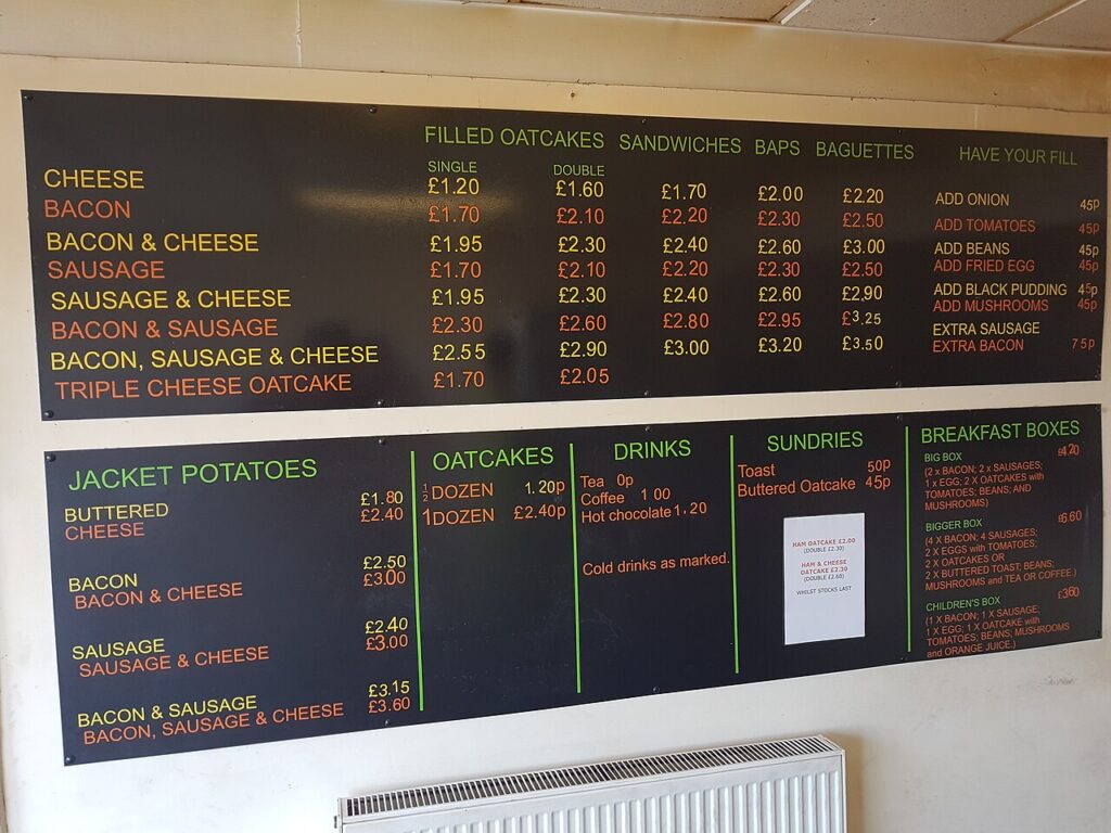 North Staffordshire Oatcakes