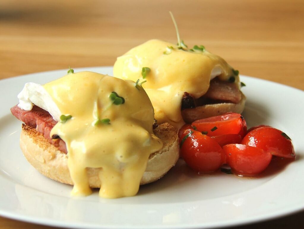 Not Quite Eggs Benedict