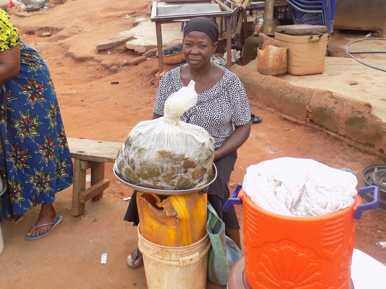 Okpa (Boiled Bambara Bean Pudding)