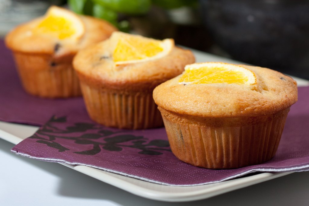 Orange Chocolate Chip Muffins