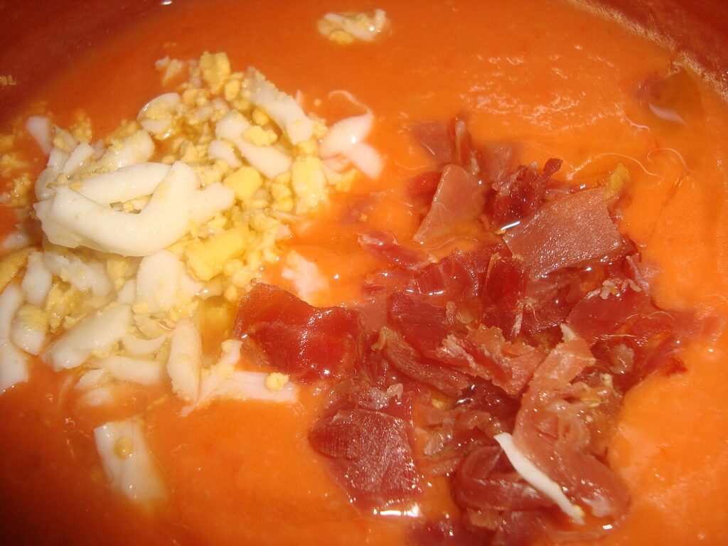 Peach and Tomato Gazpacho