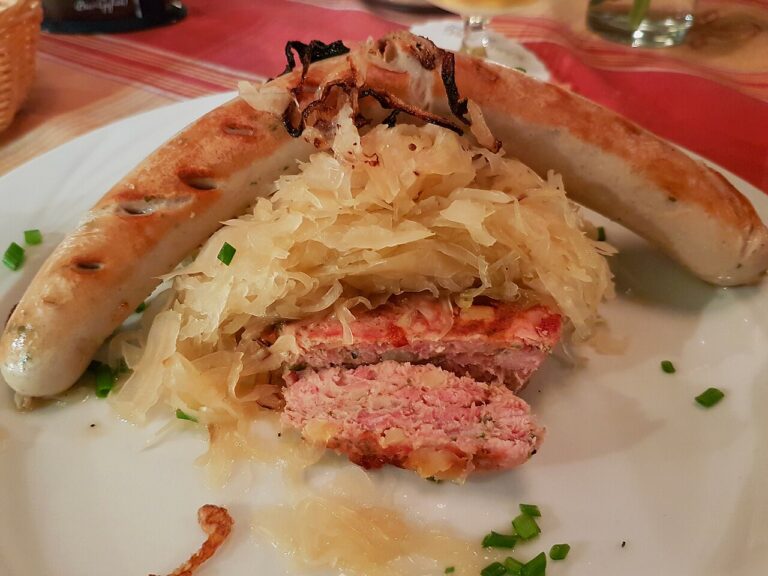 Pork Stomach Filled with Meat and Vegetables (Saumagen)
