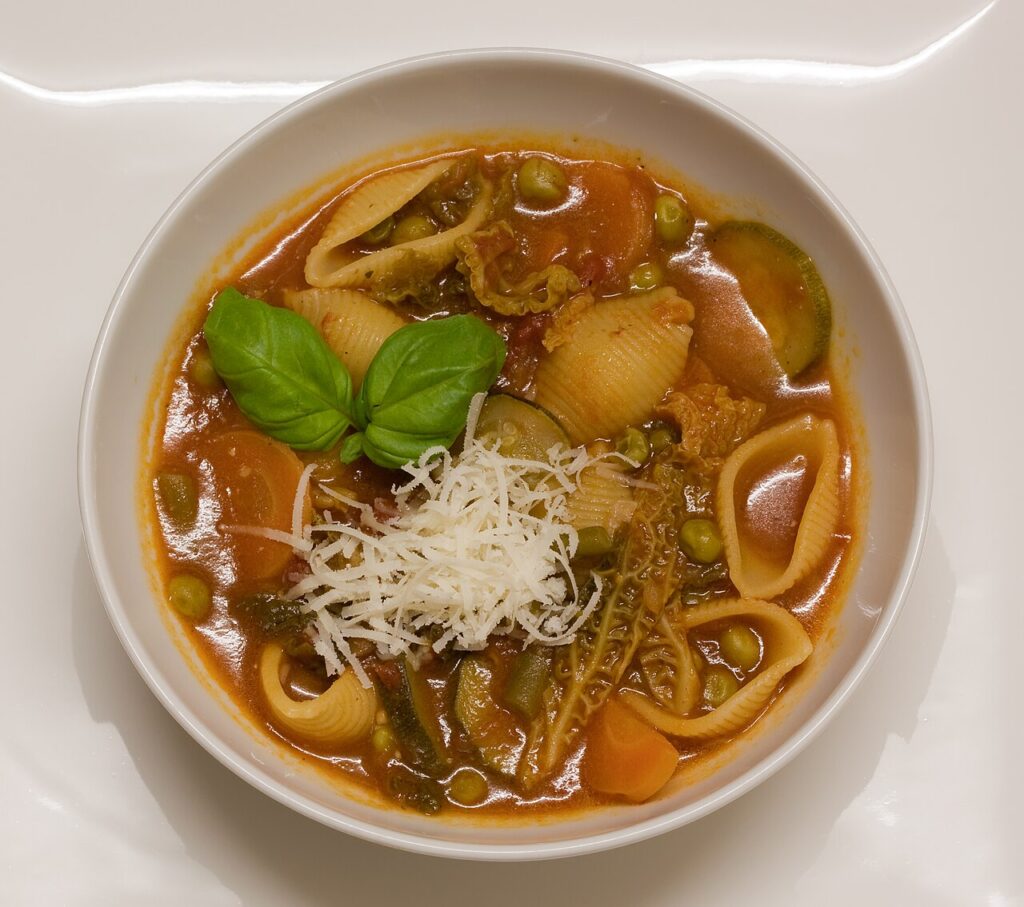 Rice and Cabbage Minestrone