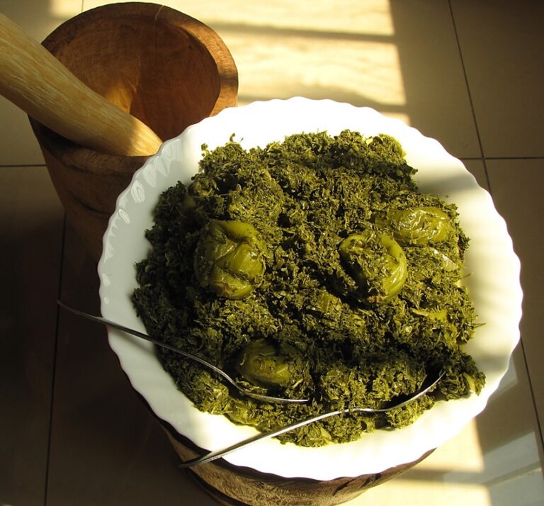 Saka-Saka (Cassava Leaf Stew)