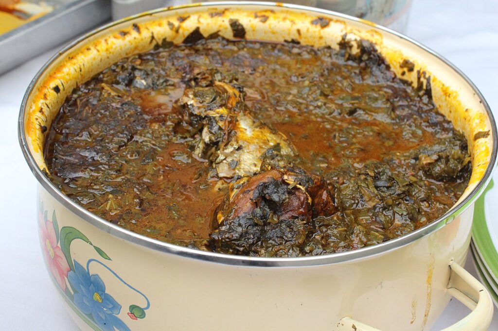 Sauce Feuilles (Greens Stew)