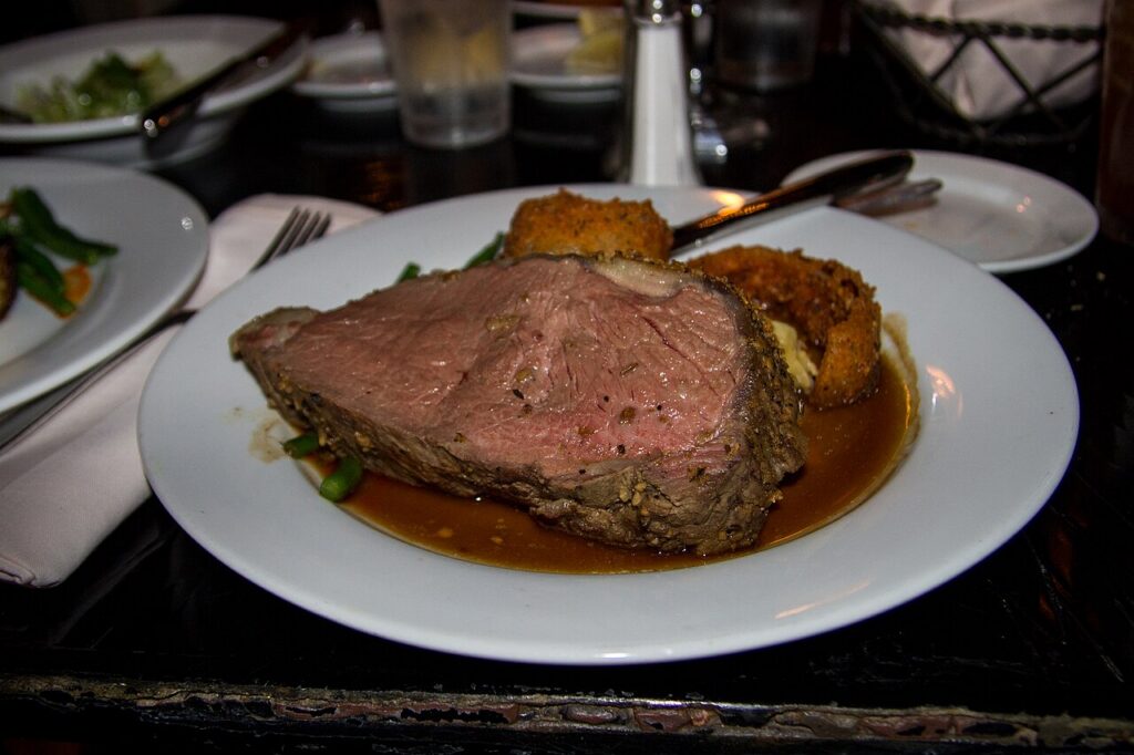 Slow-Roasted Strip Steak