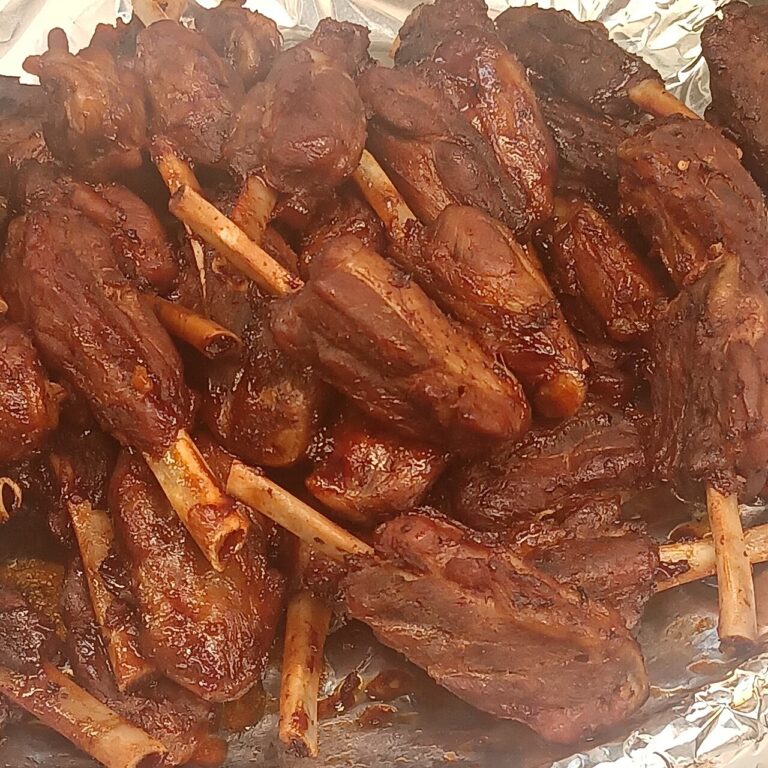 Spicy Apple Glazed Ribs