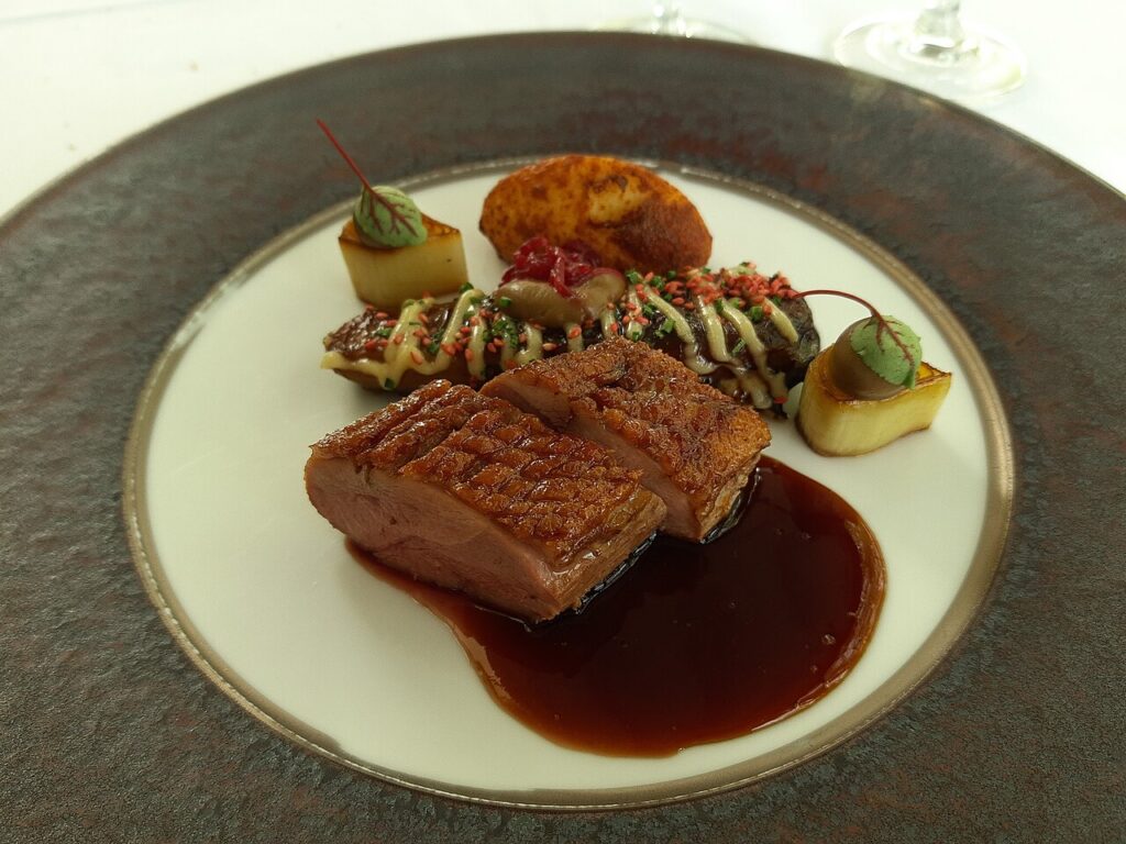 Spicy Grilled Duck Breasts