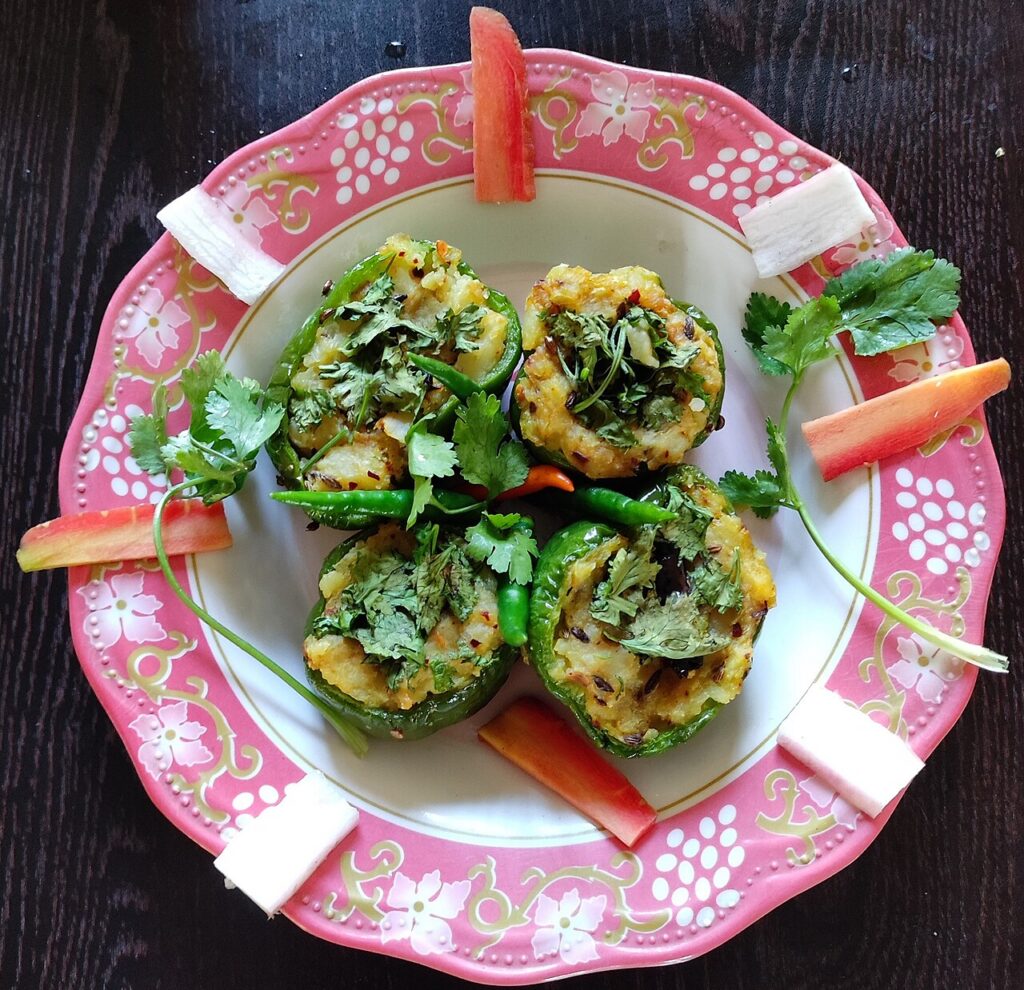 Stuffed Peppers (Vegetarian)